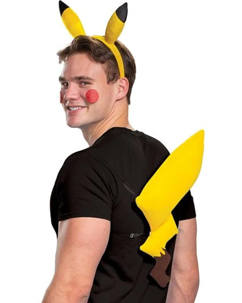 Pokemon Pikachu Headband and Tail Set