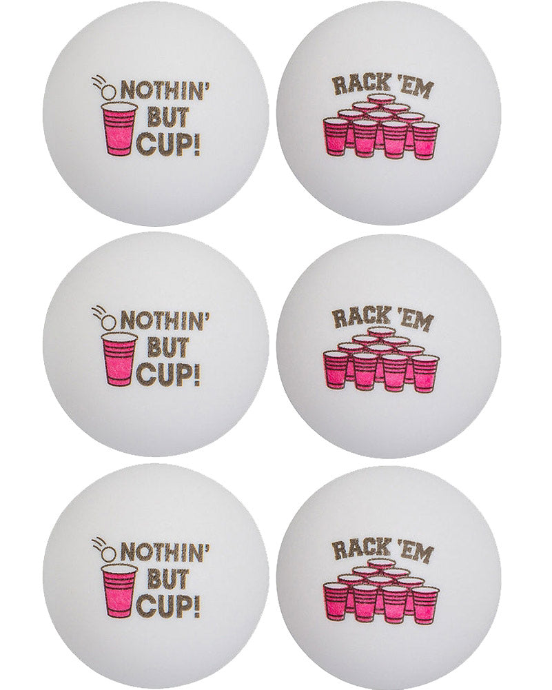 Beer Pong Balls Pack of 6