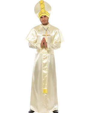 Gold Pope Mens Costume