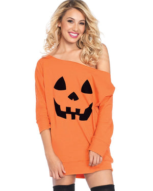 Pumpkin Dress Womens Costume