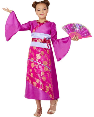 Purple Geisha Girls Costume