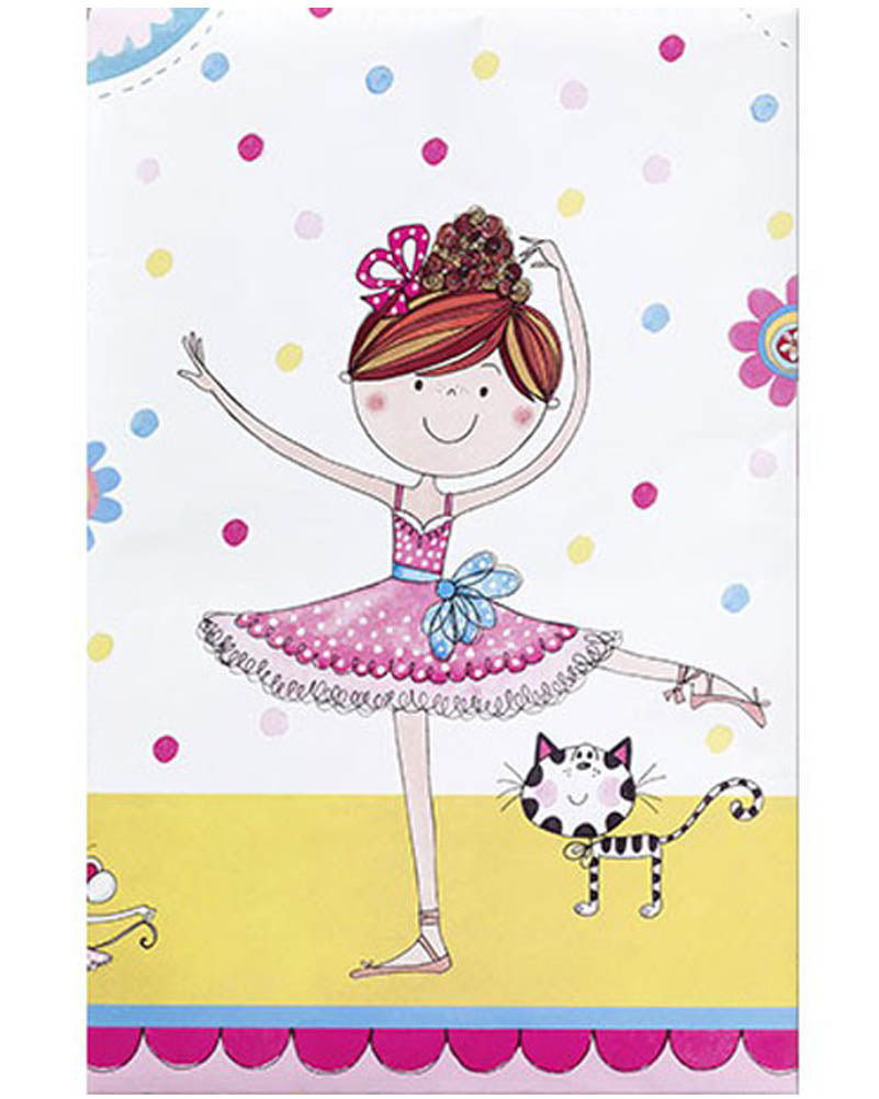 Ballerina Plastic Tablecover