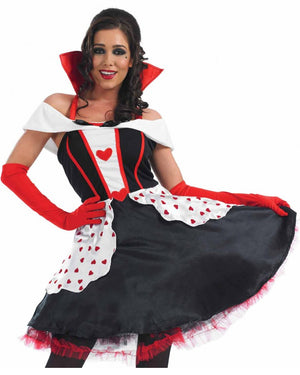 Queen of Hearts Dress Womens Costume