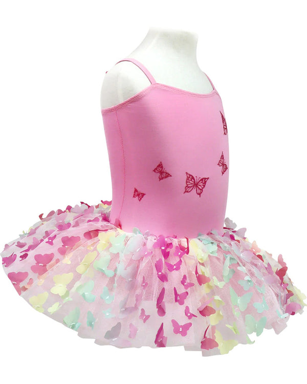 Rainbow Butterfly Tutu Dress Girls Costume