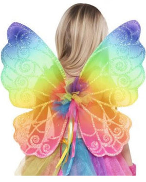 Rainbow Fairy Girls Wings