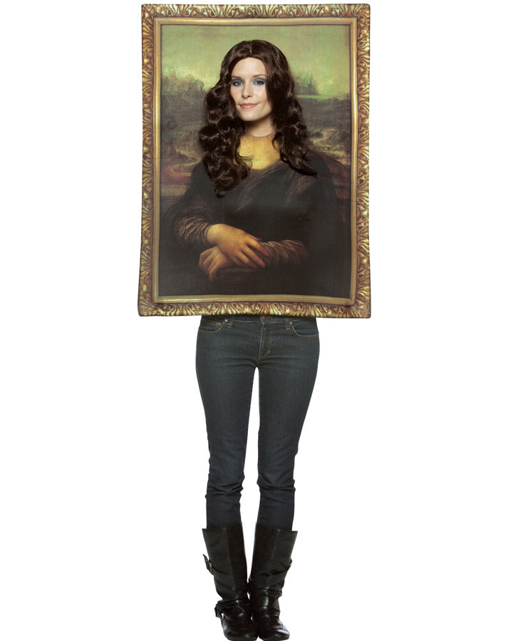 Mona Lisa Frame Adult Costume