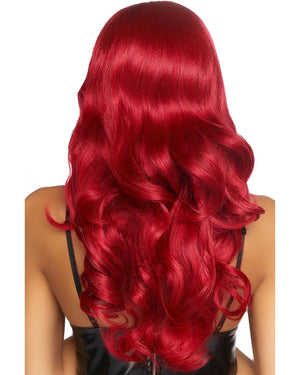 Red Misfit Long Wavy Wig
