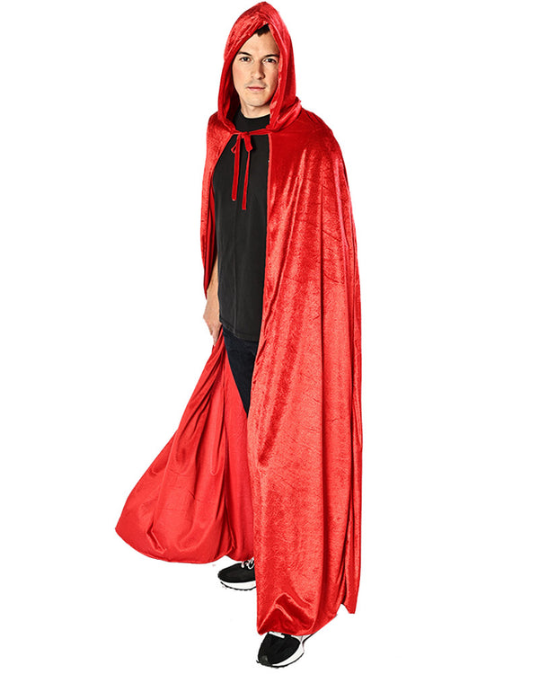 Red Velvet Deluxe Adults Cape