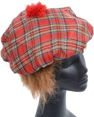 Red Plaid Jimmy Hat