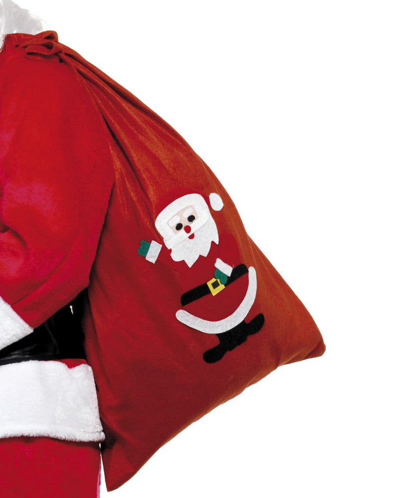 Christmas Red Santa Present Sack
