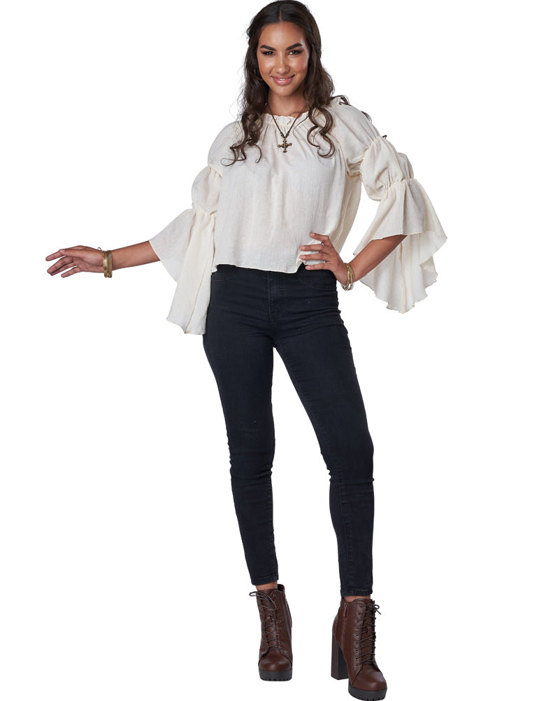 Renaissance Peasant Blouse Womens Shirt