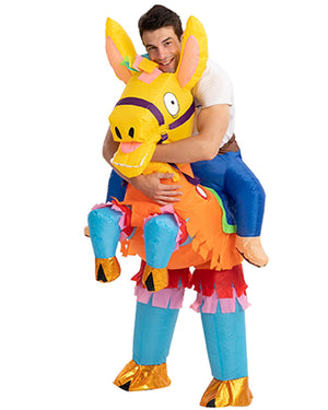 Riding A Llama Inflatable Adult Costume