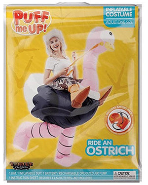Riding An Ostrich Inflatable Adult Costume