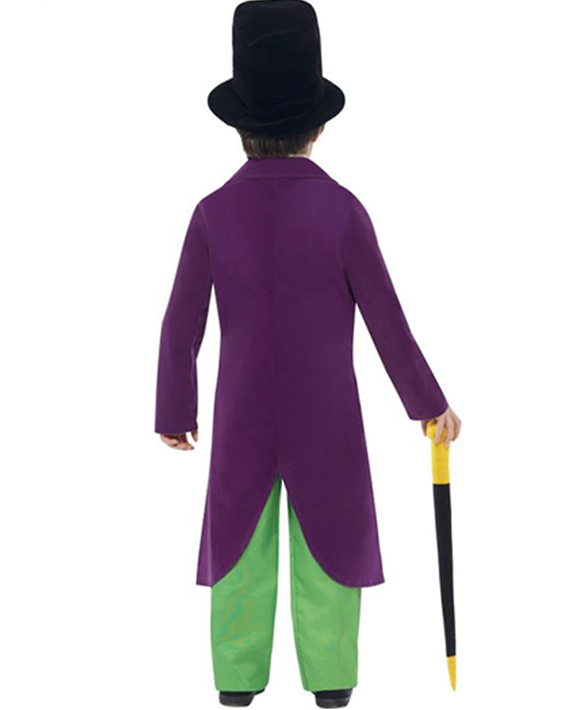 Roald Dahl Willy Wonka Boys Costume
