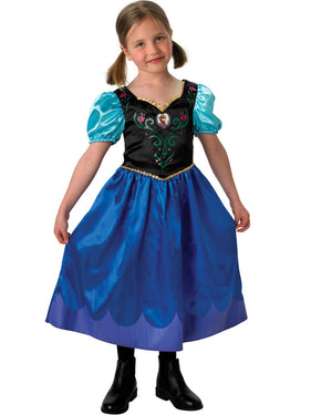 Disney Frozen Anna Classic Girls Costume