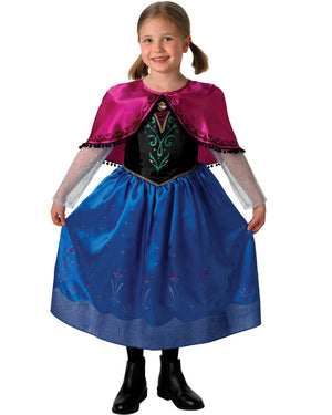 Disney Frozen Anna Deluxe Girls Costume