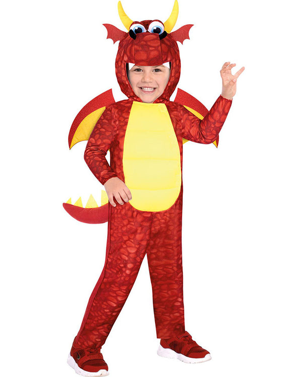 Rufus the Red Dragon Kids Costume