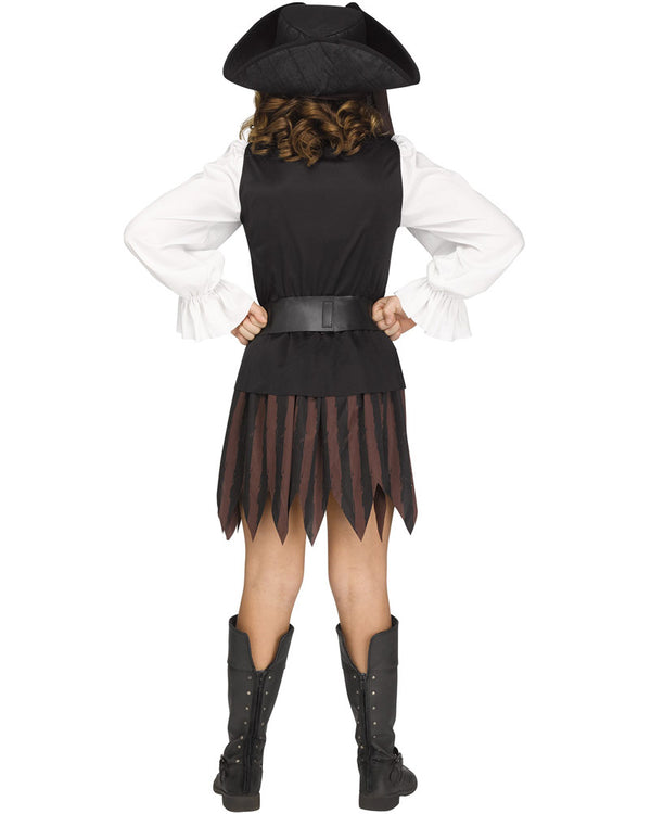 Rustic Pirate Maiden Girls Costume