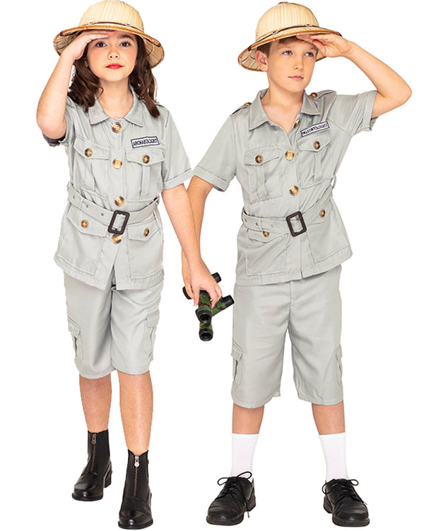 Safari Suit Deluxe Kids Costume