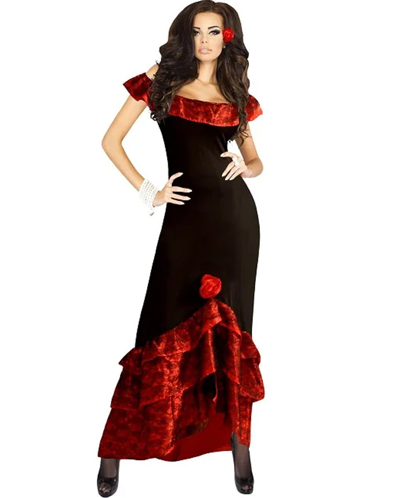 Salsa Dress Womens Costume – CostumeBox Australia Salsa Dress Womens Costume – CostumeBox Australia