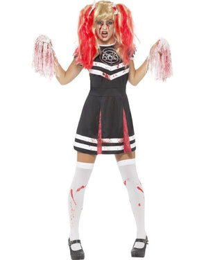 Satanic Cheerleader Womens Costume