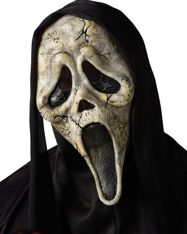 Scream Ghost Face Zombie Mask with Shroud