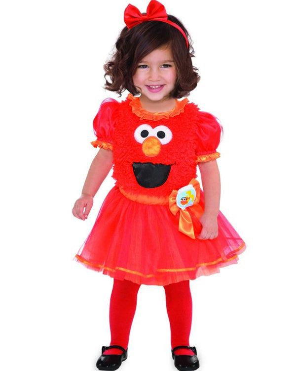 Sesame Street Elmo Girls Toddler Costume
