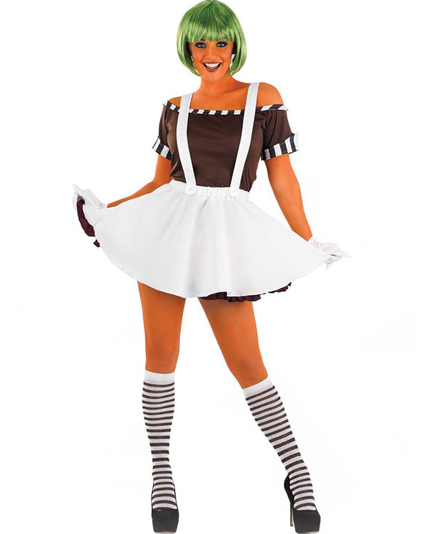 Sexy Chocolate Factory Worker Womens Costume
