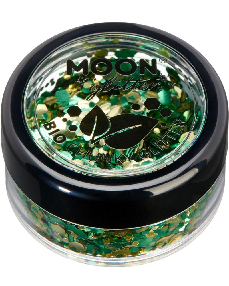 Shamrock Mystic Chunky Biodegradable Body Glitter 3g