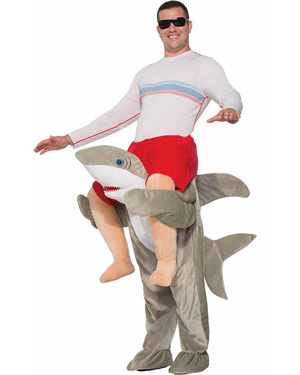 Shark Piggyback Adult Costume