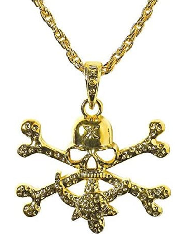 Skull and Crossbones Necklace