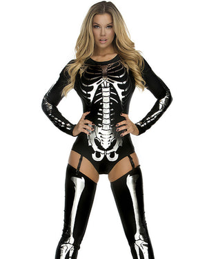 Snazzy Skeleton Womens Costume
