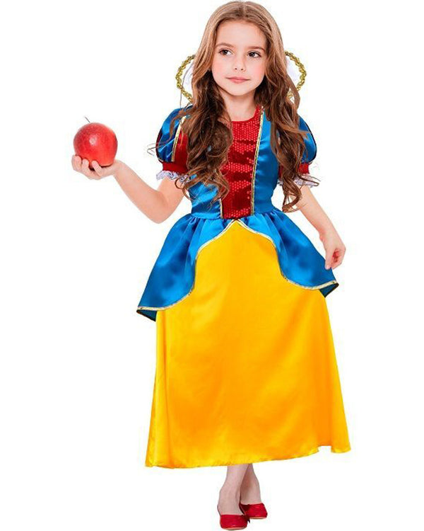 Sparkle Snow White Girls Costume