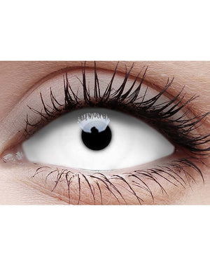 Platinum Sclera Snow Witch 22mm White Contact Lenses