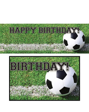 Soccer Party Banner
