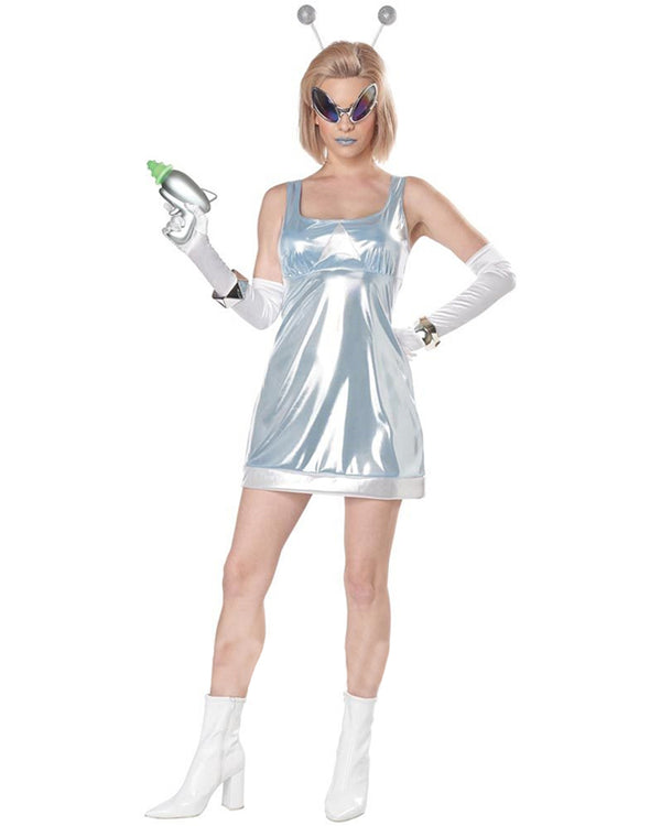 Space Reunion Mini Dress Womens Costume