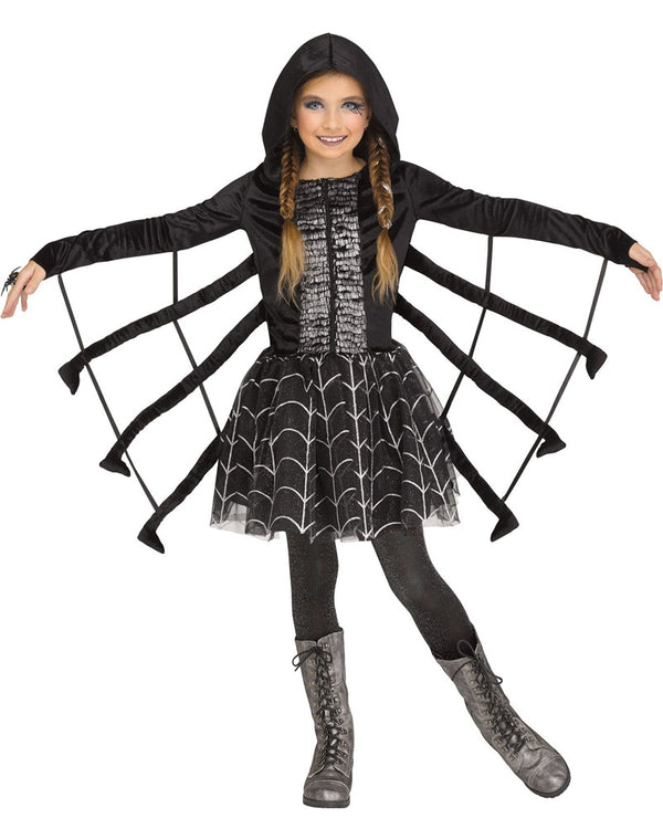 Sparkling Spider Girls Costume