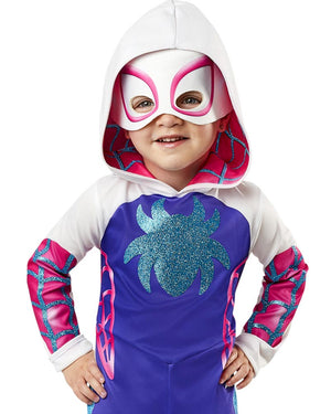 Spidey and his Amazing Friends Ghost Spider Deluxe Girls Toddler Costume