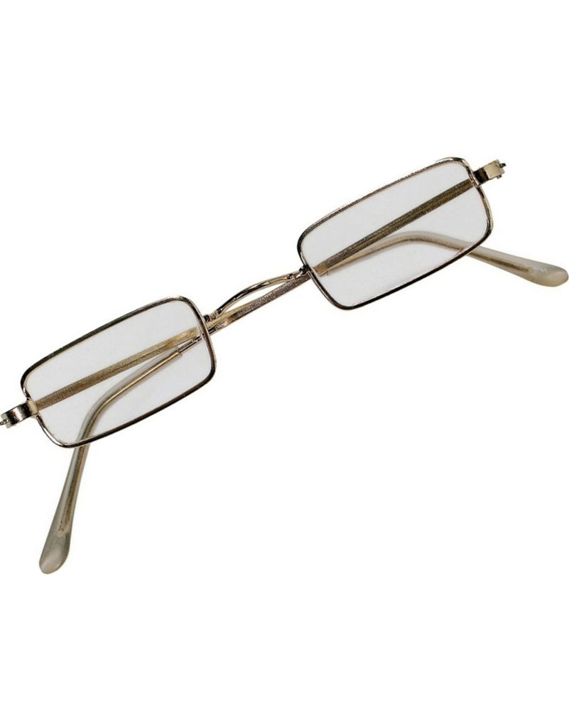 Christmas Classic Square Santa Glasses