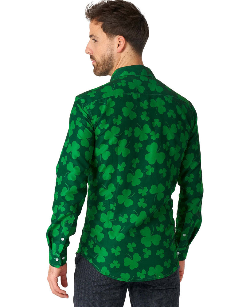 St. Pats Green Mens Suitmeister Shirt