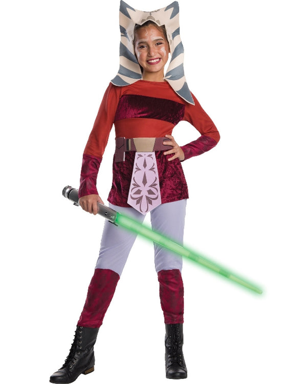 Star Wars Clone Wars Ahsoka Girls Costume