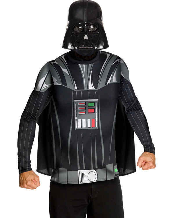 Star Wars Darth Vader Top and Mask Mens Costume