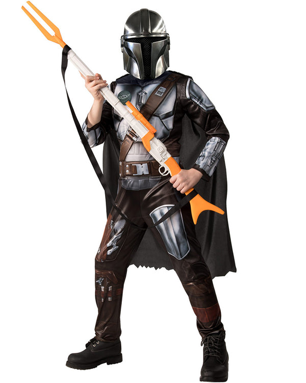 Star Wars Mandalorian Deluxe Boys Costume