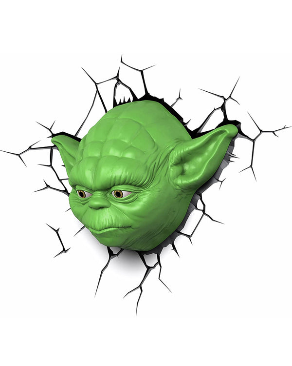 Star Wars Master Yoda 3D Wall Light
