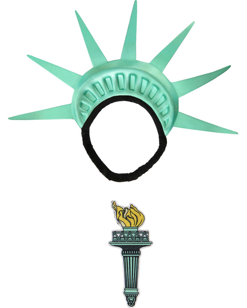 Statue of Liberty Headband and Torch Set