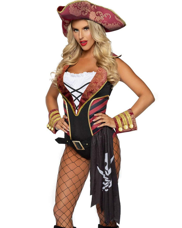 Sultry Swashbuckler Pirate Womens Costume