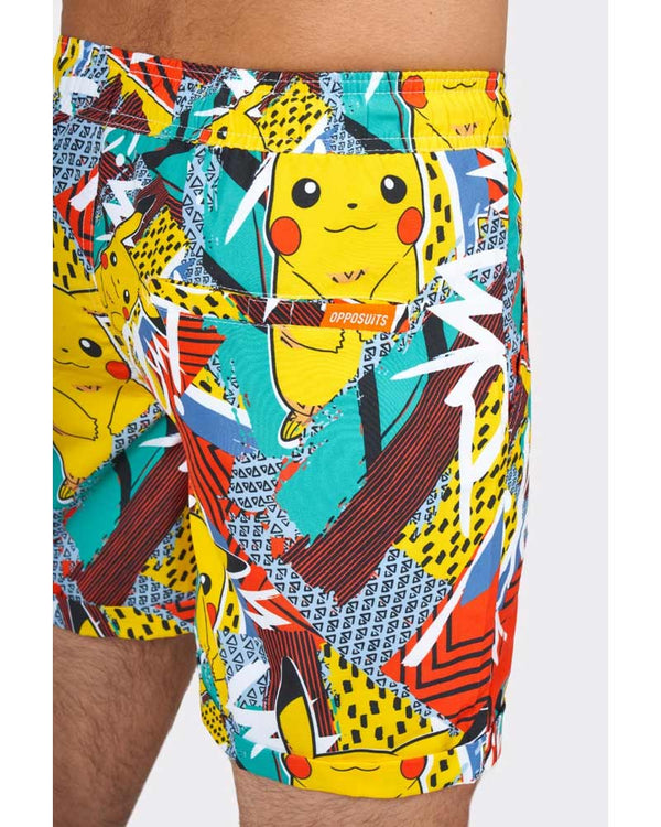 Opposuit Summer Pika Pikachu Mens Swim Suit