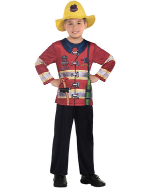 Sustainable Fire Fighter Boys Costume