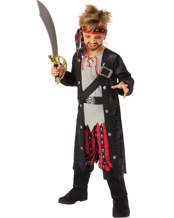 Swashbuckling Pirate Boys Costume