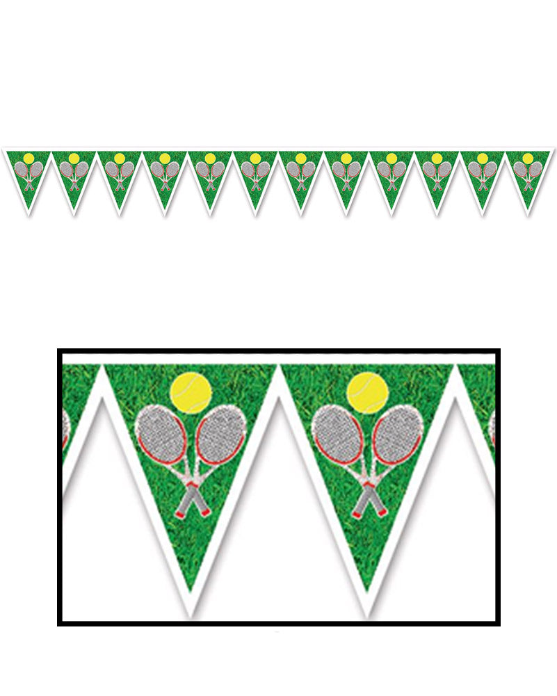 Tennis Pennant Banner